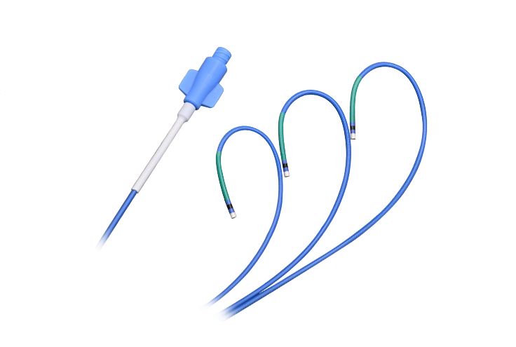 Catheter guiding